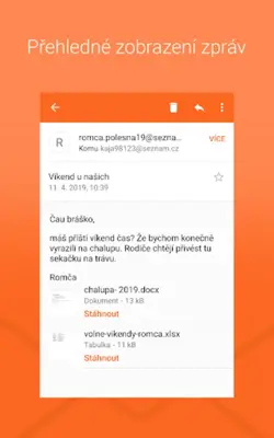 Email.cz android App screenshot 1